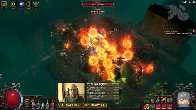[Path of Exile 3.3] Volatile Dead vs. Hydra - Build Diary pt 5 смотреть онлайн