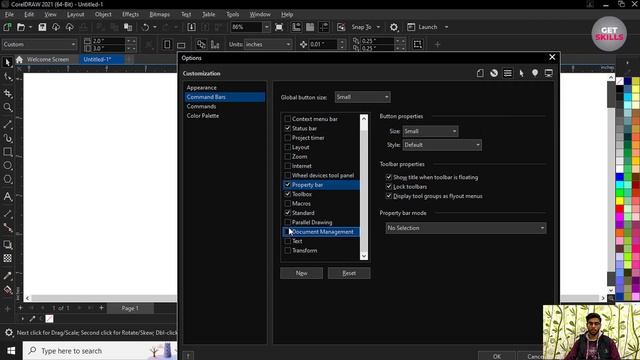 How to Change CorelDraw Light Mode to Dark Mode | Customize Theme setting Class # 5 | CorelDraw Urd смотреть онлайн