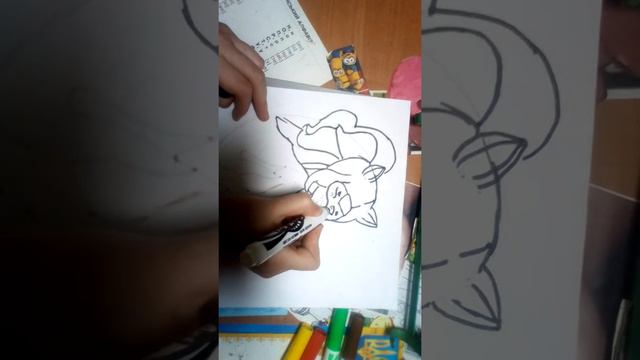 Как нарисовать Рену Руж мастер-класс смотреть онлайн