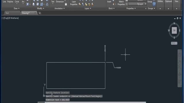 AutoCAD 2018 Tutorial for Beginners #13 HOW TO USE ORDINATE DIMENSION IN AUTOCAD# смотреть онлайн
