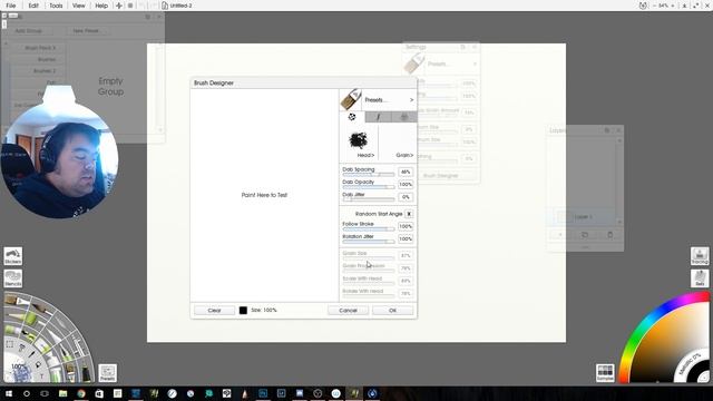 ArtRage 5 - Brush Designer Head Settings смотреть онлайн