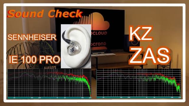 SENNHEISER IE100 PRO vs KZ ZAS [IEMs In-Ear headphones Sound Comparison イヤホン音比較] смотреть онлайн