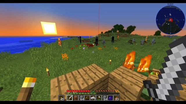 СЕРВЕР С ТЕХНОМАГИЧЕСКОЙ СБОРКОЙ МОДОВ - Майнкрафт Выживание с Модами на Сервере #1 смотреть онлайн