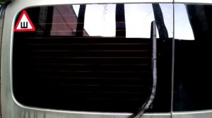 Задний дворник на Ладе Ларгус устанавливаем вертикально