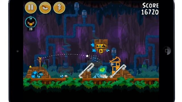Angry Birds 25-9 Short Fuse Walkthrough (3 Stars) смотреть онлайн