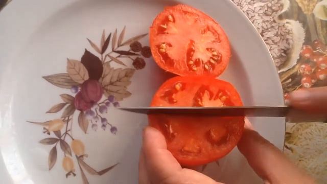 Томат "Толстый Джек". Дегустация. смотреть онлайн