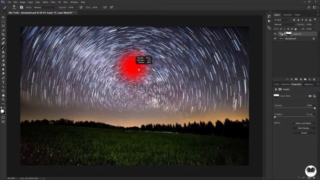 Photoshop Tutorial - Create Star Trails смотреть онлайн