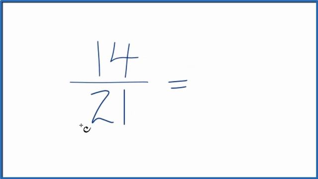 How to Simplify the Fraction 14/21 смотреть онлайн