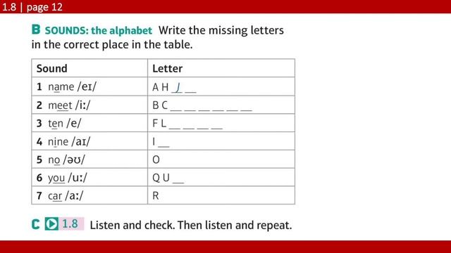 Speak Out | Starters | Listening | Unit 1 смотреть онлайн