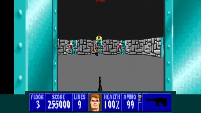 Wolfenstein 3D TC for ZDoom - E1L3 - All Secrets - I Am a Death Incarnate смотреть онлайн