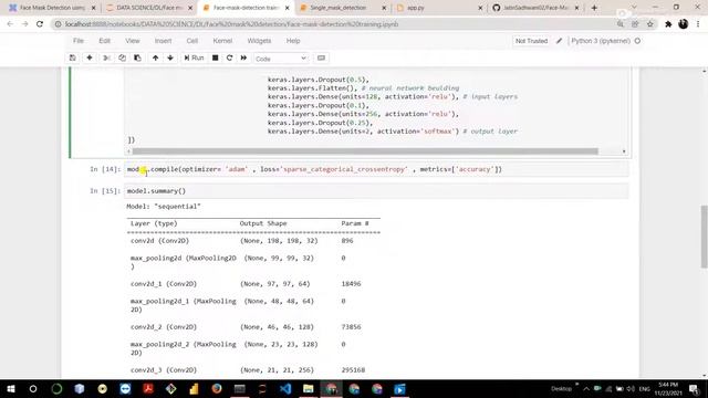 Face Mask Detection using CNN | Deep Learning | Neural Network | Python смотреть онлайн