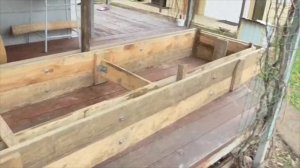 Бетонирование высокой грядки