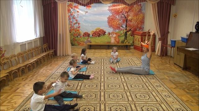 Гимнастика с Лисой для детей 2-3 лет. смотреть онлайн