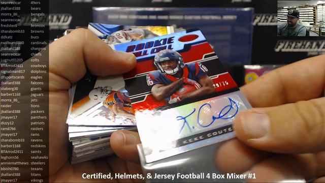 11/5/2018 Certified, Helmets, & Jersey Football 4 Box Mixer #1 смотреть онлайн