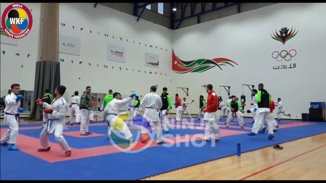 2nd Karate Training Camp 2022 In Jordan #karate #wkf