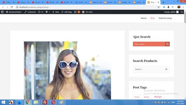 How to add ajax search or Realtime Search in wordpress website смотреть онлайн