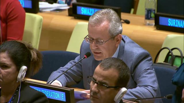 Зам. Постпреда РФ при ООН С.Б.Кононученко о принятии министерской декларации ЭКОСОС смотреть онлайн