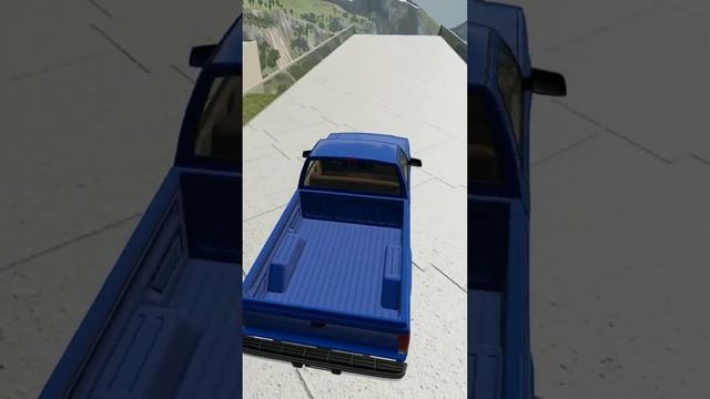 Разбиваем Пикап с огромной горы ! crash test смотреть онлайн