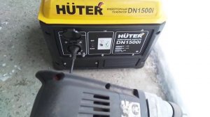 Инверторный генератор Huter 1,1кВт модель DN 1500i