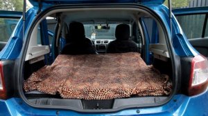 САМЫЙ МАЛЕНЬКИЙ АВТОДОМ своими руками ч. 2 //  Ночую в моем Рено!