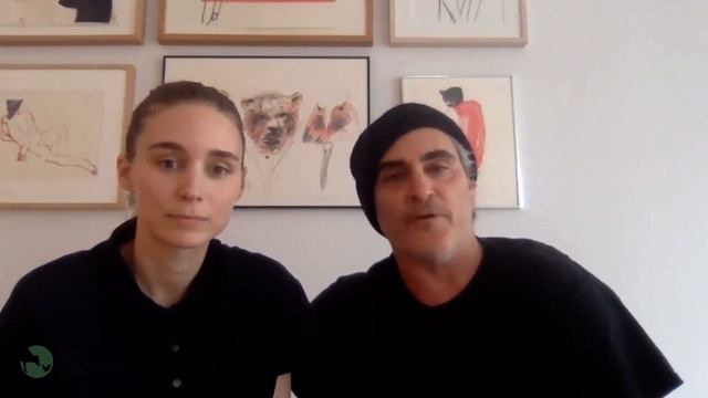 Joaquin Phoenix and Rooney Mara Congratulate Farm Sanctuary смотреть онлайн