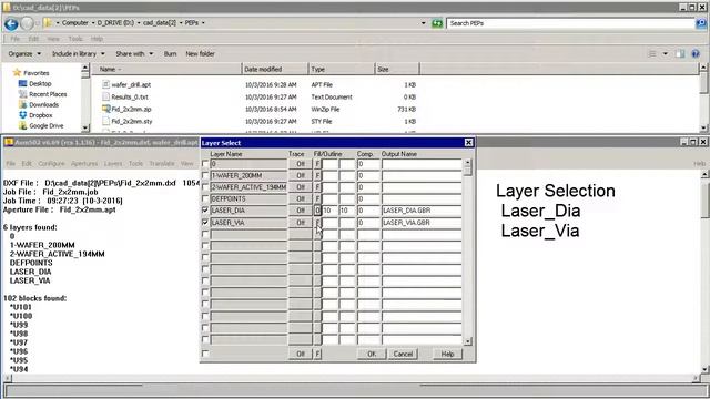 example of dxf to excellon drill смотреть онлайн