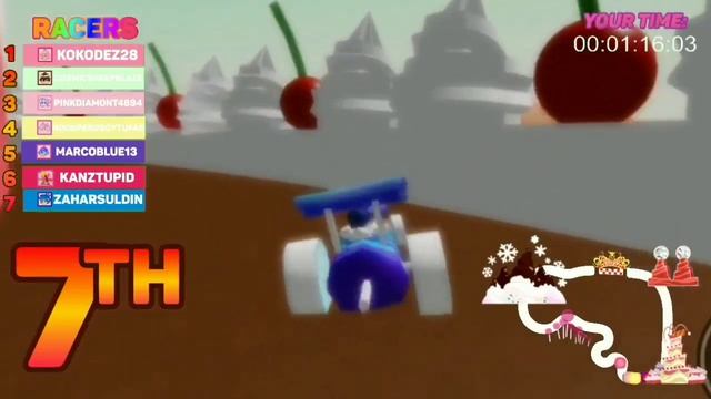 Roblox Sugar Rush 205K+ Roster Race! смотреть онлайн