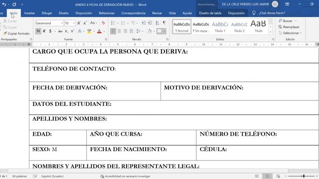 FICHA DE DERIVACIÓN 2022 смотреть онлайн
