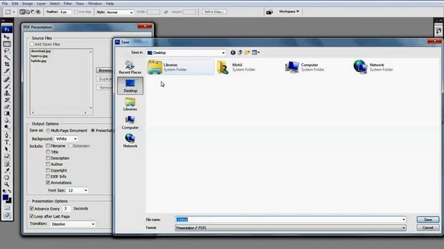 How to Create PDF Presentation using Adobe Photoshop? смотреть онлайн