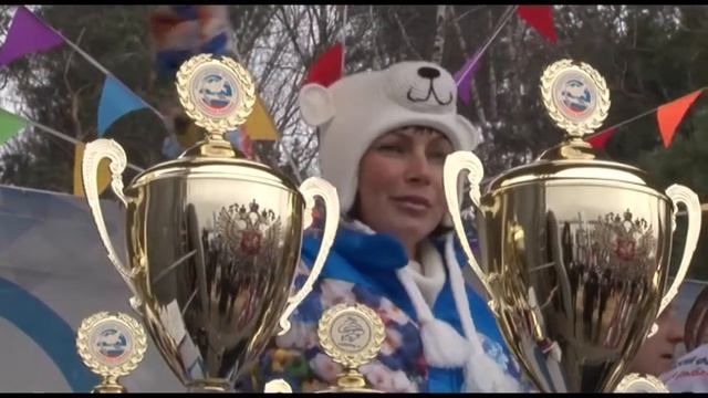 Зимние рыболовные палатки и мотоледобуры Eskimo на всероссийском фестивале Народная Рыбалка 2014 смотреть онлайн