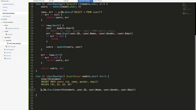 Golang - Sử dụng Repository Pattern tương tác Database (Postgres) смотреть онлайн