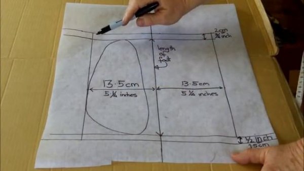 Making The Moccasin Pattern. Part 2