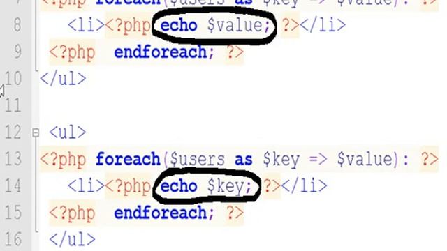 PHP Associative Array смотреть онлайн