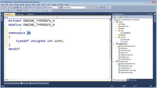 Profiler Adding the Profiler Namespace смотреть онлайн