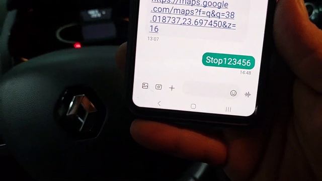 Renault Clio στιγμιοτυπο απενεργοποιησης κινητηρα με Gps tracker Target track by dousissound смотреть онлайн