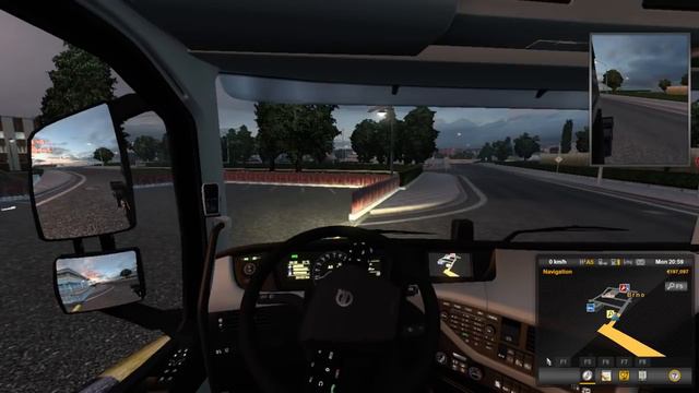 Euro Truck Simulator 2 | Map Opening missions part 1 Day and night rides смотреть онлайн