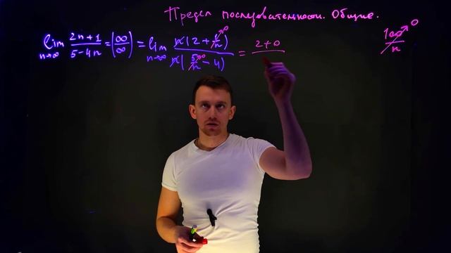 Урок 1. Предел последовательности. Числовая последовательность, общие смотреть онлайн
