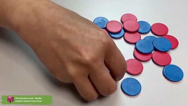 Pion bicolore rond - double couleur reversi recto-verso смотреть онлайн