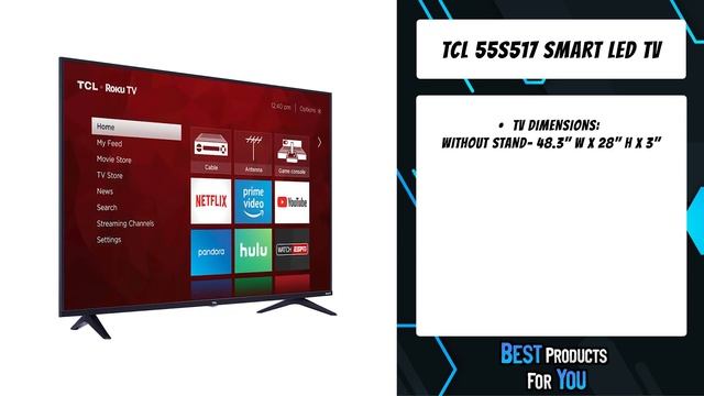 TOP 5: Best TCL TV In 2022 (on Amazon)