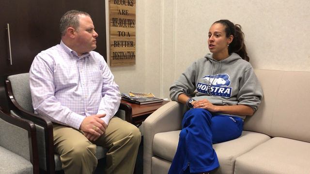 VB: W.B. Mason Coaches Report with Hofstra Coach Emily Mansur (11/2/16) смотреть онлайн