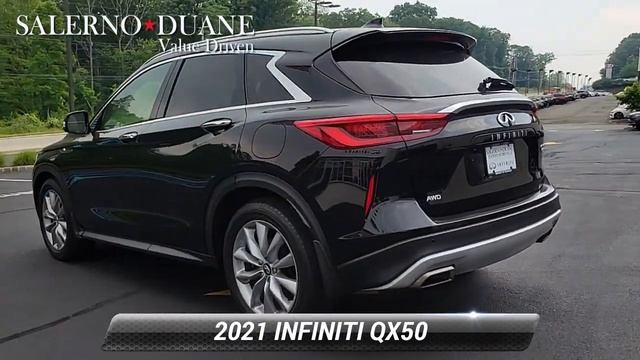 Certified 2021 INFINITI QX50 LUXE, Denville, NJ 3616CPL смотреть онлайн