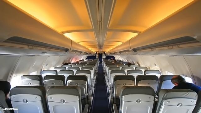 Airplane Cabin Noise 1 Hour - Relaxing White Noise HD Airliner