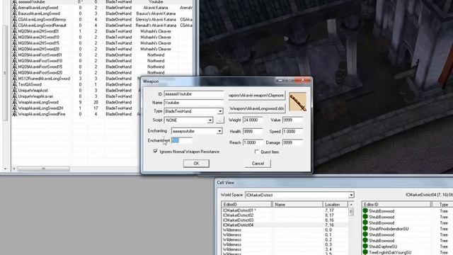 The Elder Scrolls Construction Set - How to use it part 2 смотреть онлайн