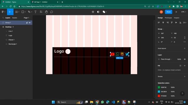 Footer Section | Footer design | Create professional Website using Figma in Hindi | search and solv смотреть онлайн