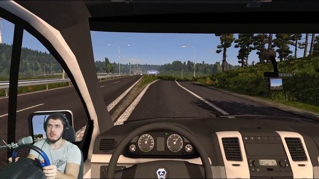 КУПИЛ ГАЗель - ВЕЗУ ГРУЗ ПО ЕВРОПЕ в EURO TRUCK SIMULATOR 2 + РУЛЬ смотреть онлайн