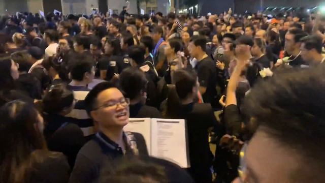 Sing Hallelujah to the Lord - Hong Kong Protest 2019.06.16 смотреть онлайн