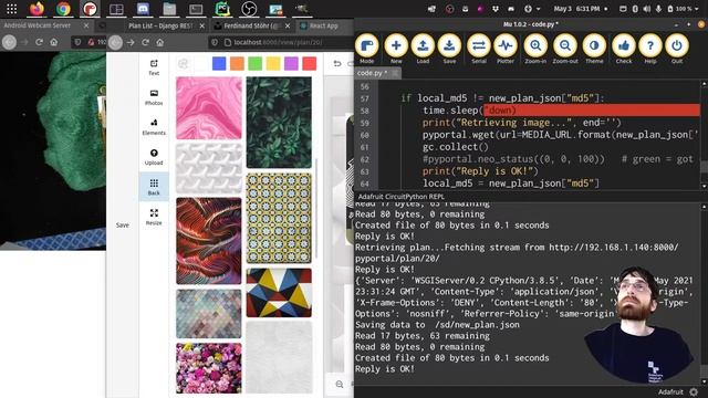 Creating a PyPortal Content Management Server to Learn About ReactJS смотреть онлайн
