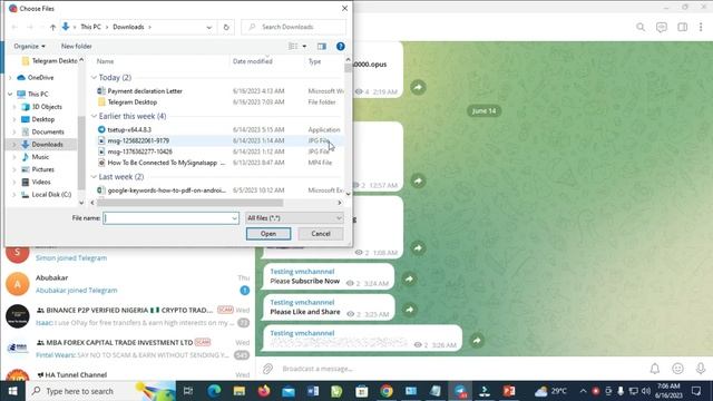 How To Send File In Telegram Desktop (Video, Music & Audio) смотреть онлайн