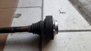 Замена нар. пыльника заднего привода на Touareg 2.5 TDI