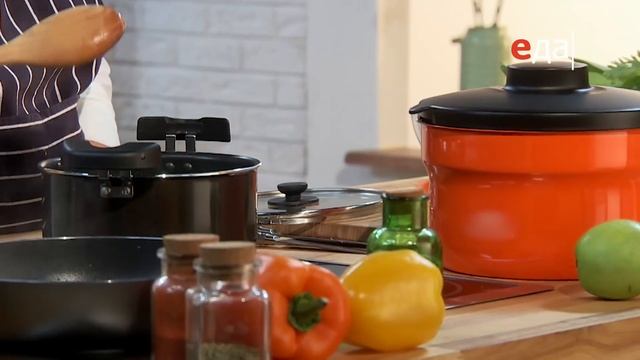 Рагу из индейки с тыквой и пастой. Вишнёвый десерт | Ужин? Не проблема! смотреть онлайн